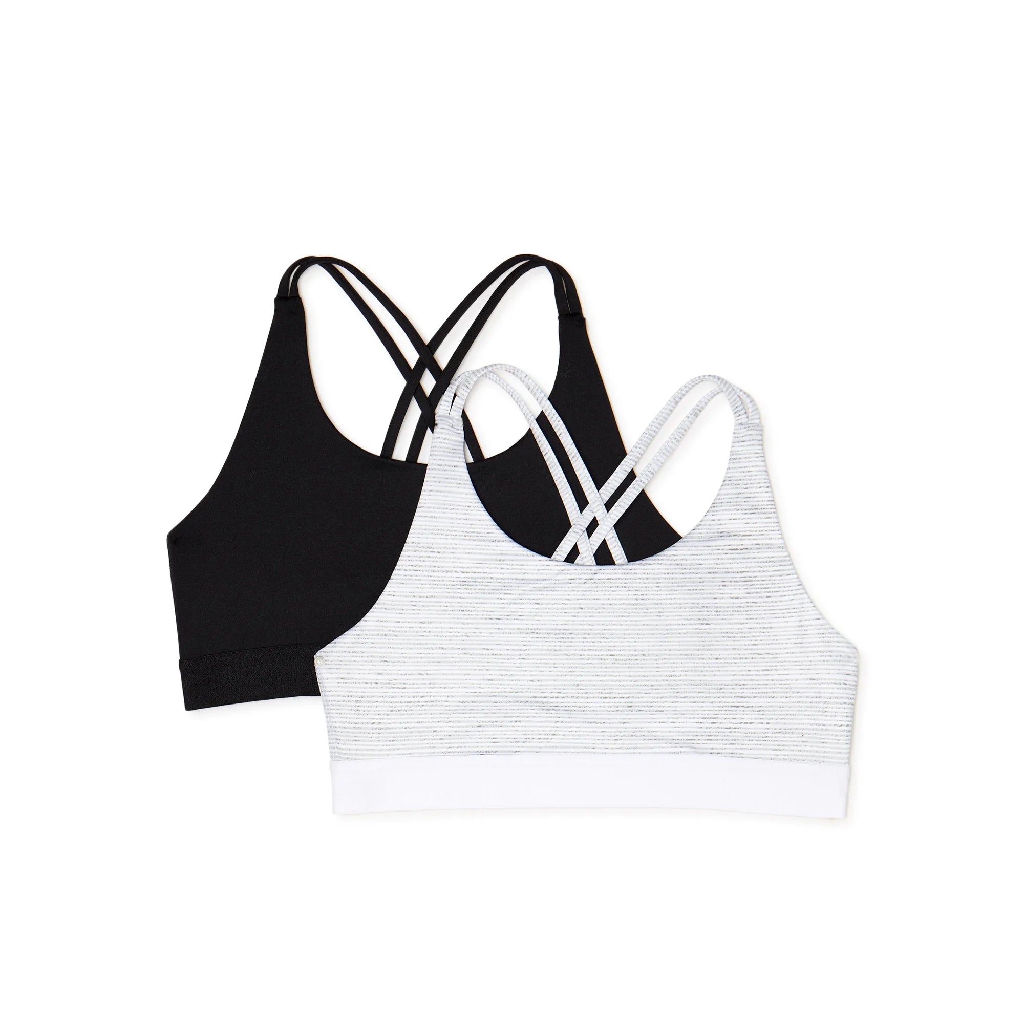 Athletic Works Girls Sports Bra, 2 Pack   | WTWL1089XA