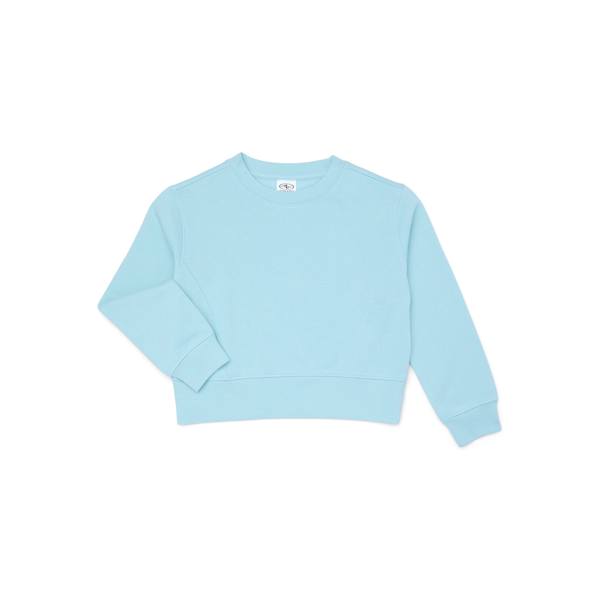 Athletic Works Girl's Active Fleece Sweatshirt, Sizes 4-18 & Plus  | WTWL442XA