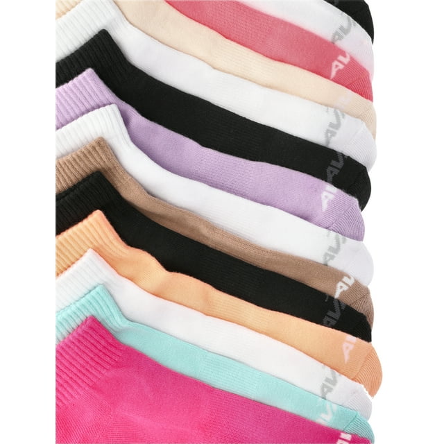 Avia Women's Cushioned Sole Arch Support No Show Socks, 14-Pack | WTWL486XA