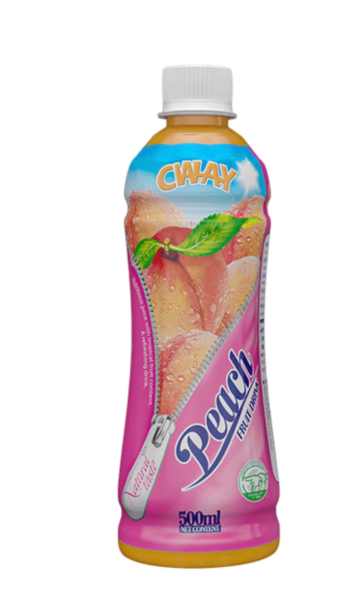 Cway Nutri-Milk Natural Peach 500ML, Peach | dpaRMC18a