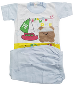 Gorgeous Top Quality Designer 2-Piece Shirt & Shorts Set for Boys | BLC12b