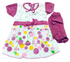 Gorgeous Top Fashion Newborn Up & Down Clothes Matching Set (Dress & Pants) for Baby Girls | BLC18a