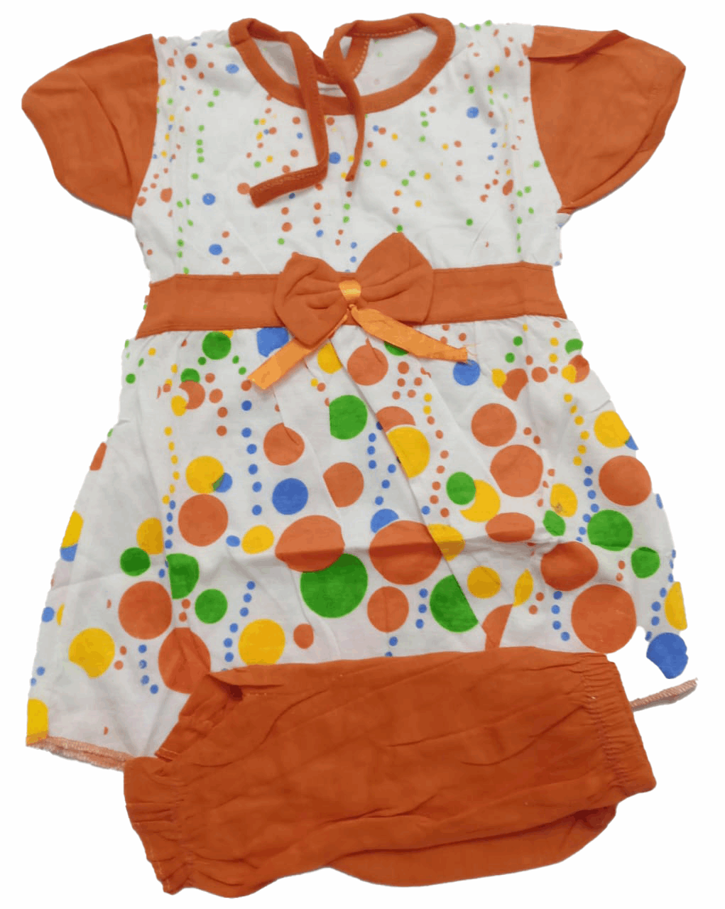 Adorable Classy Newborn Up & Down Clothes Matching Set ( Dress & Pant) for Baby Girls | BLC18c