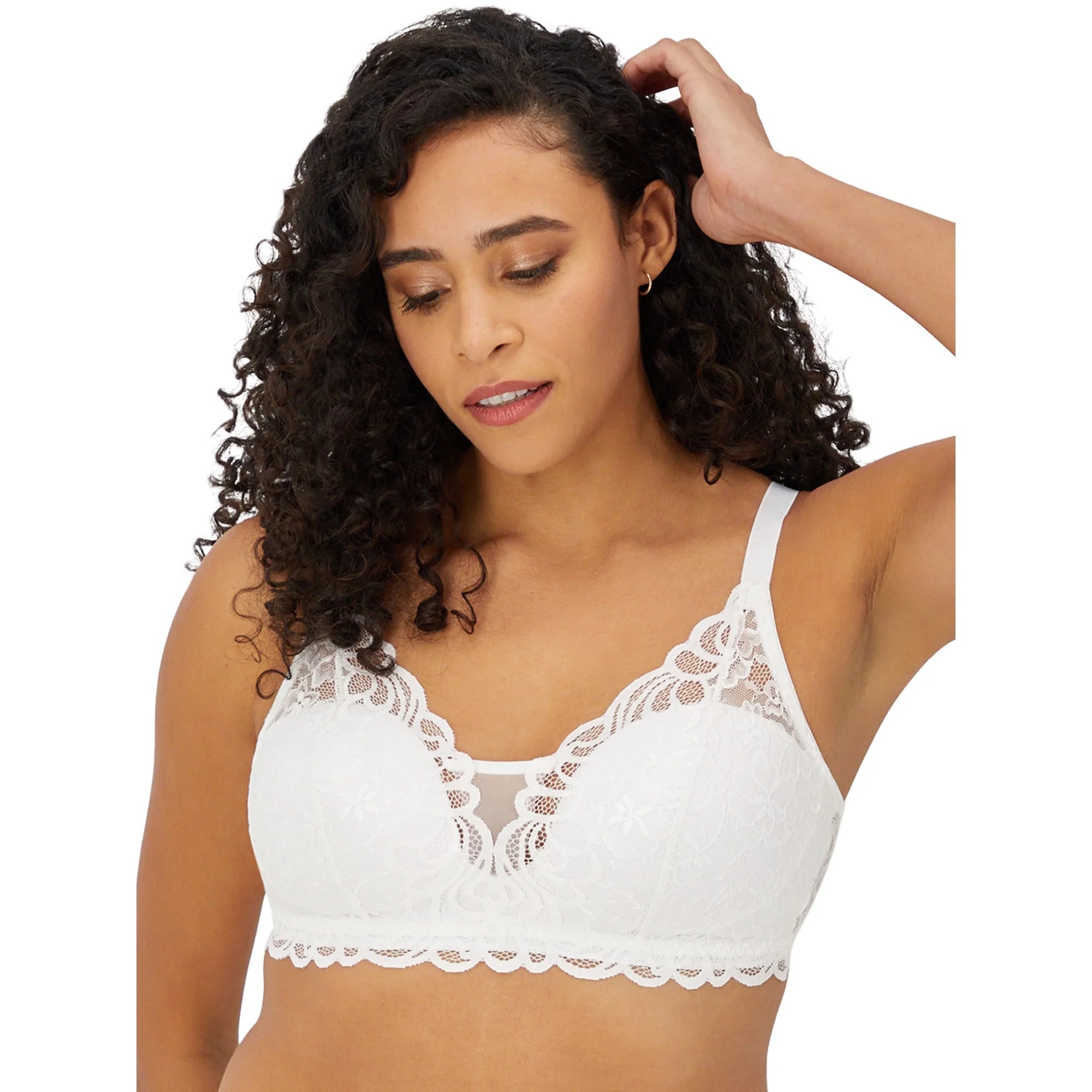 Bali Womens Beautifully You Lace Wireless Bra  | WTWL1050XA