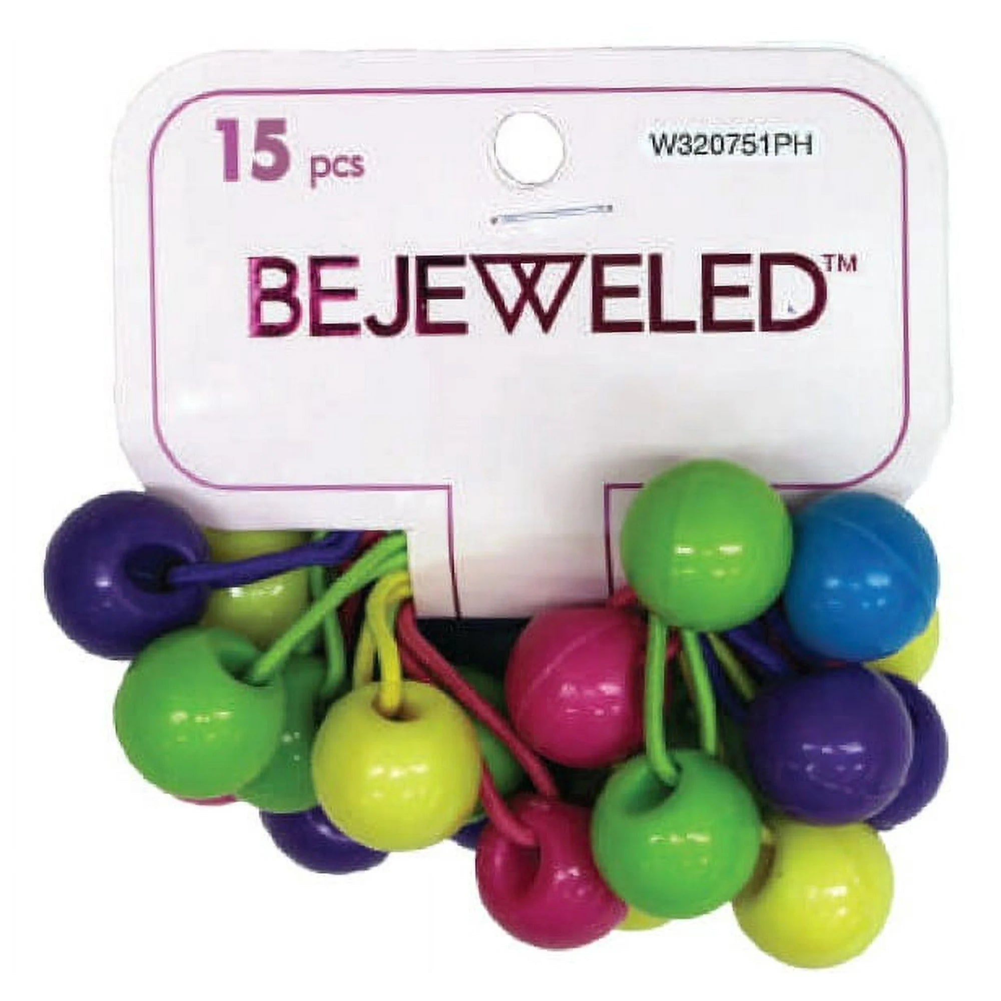 Bejeweled 15pc 18MM Bright Twin Beads |  WTWL1118XA