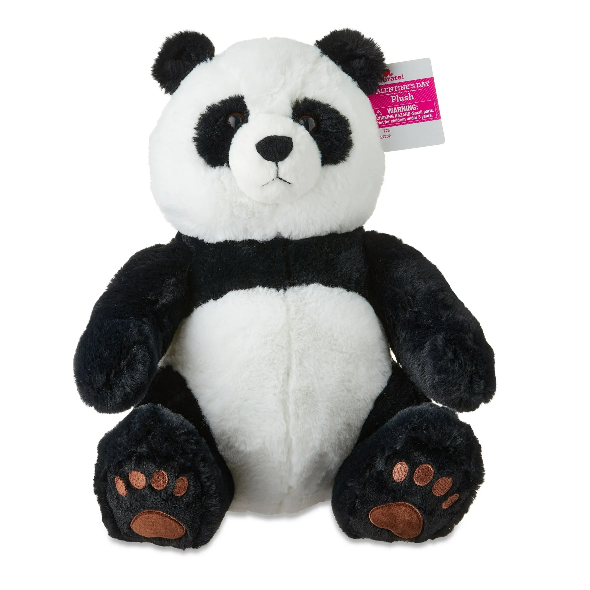 Black and White Panda Plush, by Way To Celebrate |  WTWL342XA