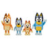 Bluey Family Figure 4-Pack, with Mum Dad Bingo Bluey, Ages 3+, Toddler Toys | WTWL712XA
