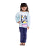 Bluey Toddler Girls Graphic Sweatshirt and Flare Leggings Set, 2-Piece,   |  WTWL204XA