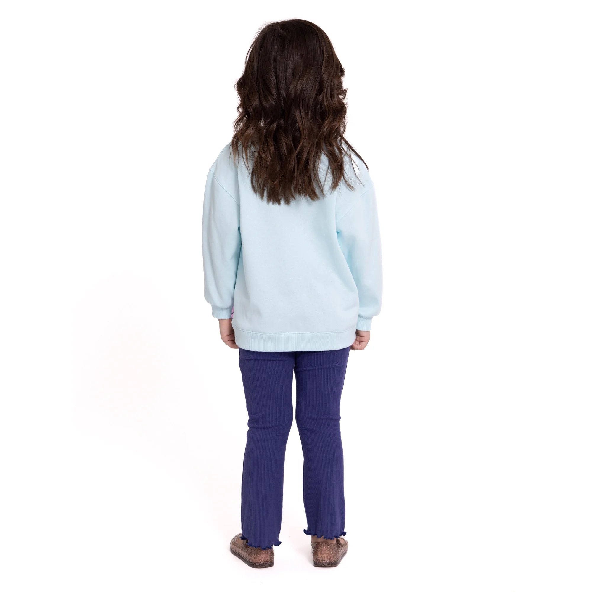Bluey Toddler Girls Graphic Sweatshirt and Flare Leggings Set, 2-Piece,   |  WTWL204XA
