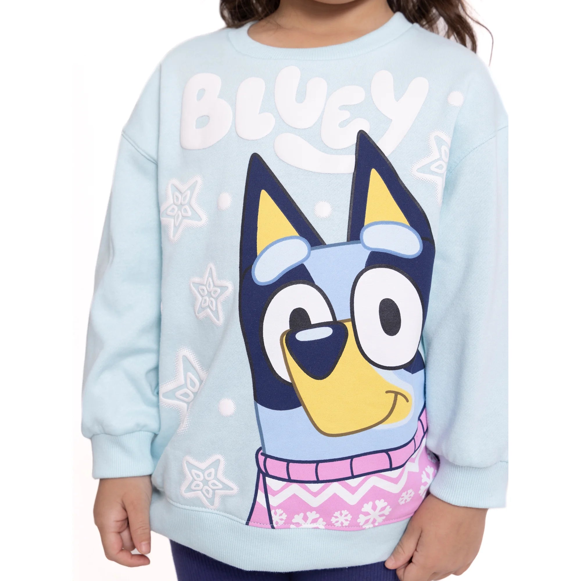 Bluey Toddler Girls Graphic Sweatshirt and Flare Leggings Set, 2-Piece,   |  WTWL204XA