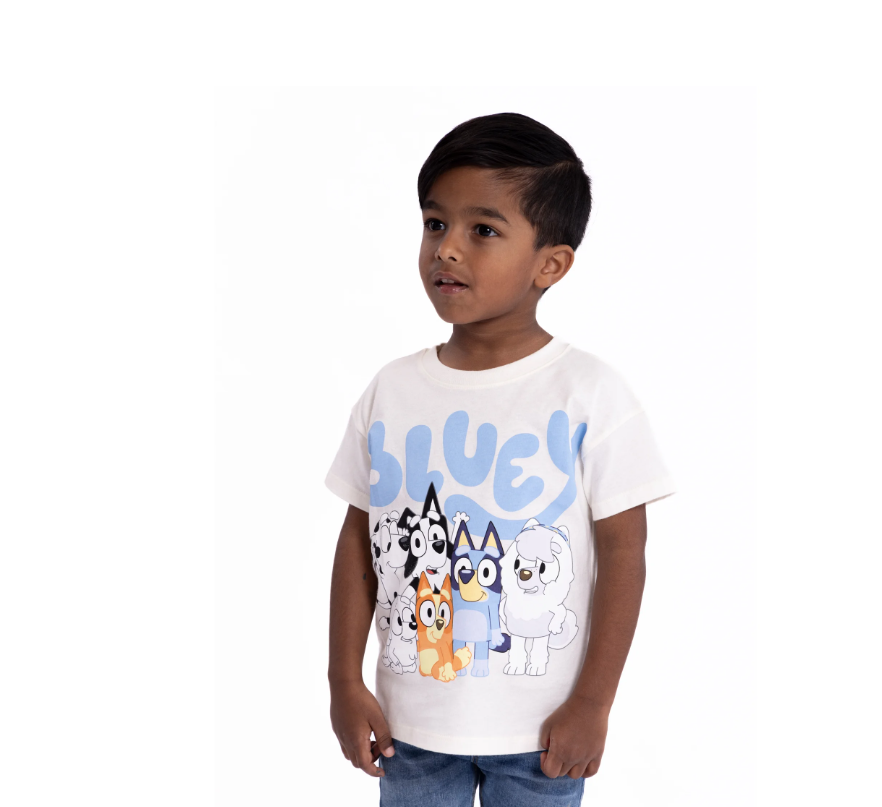 Bluey Toddler Short Sleeve Crewneck Tee |WTWL57XA