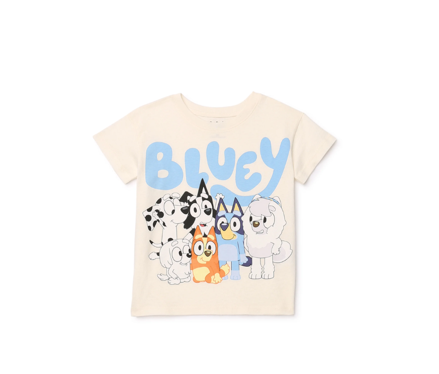 Bluey Toddler Short Sleeve Crewneck Tee |WTWL57XA