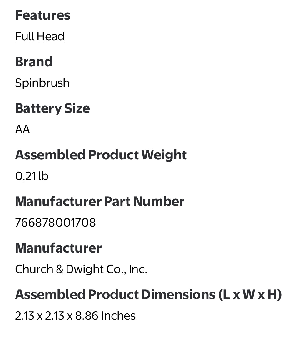 Miraculous Ladybug Spinbrush Kids Electric Toothbrush, Battery-Powered, Soft Bristles, Ages 3+ | WTWL550XA