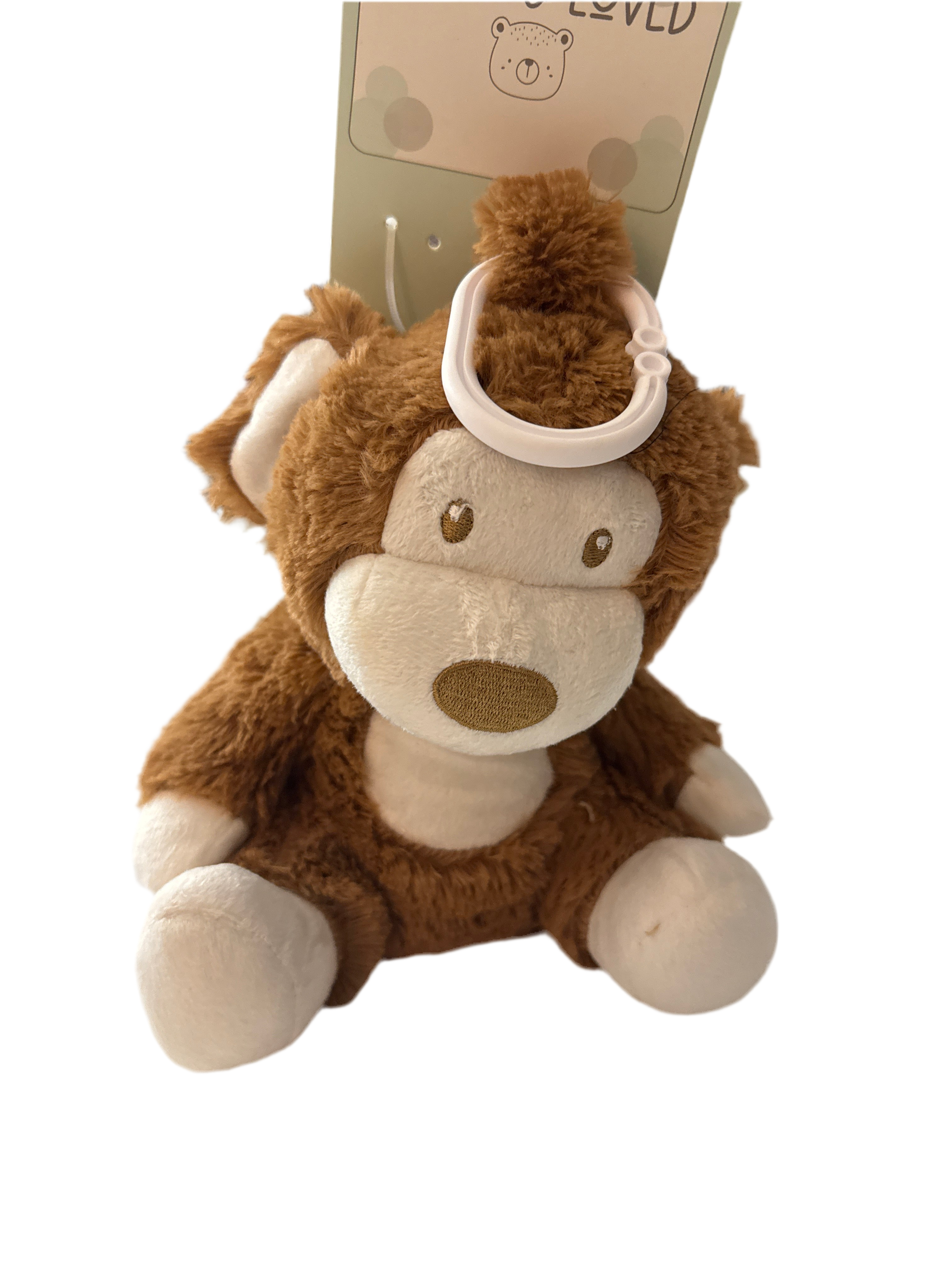 Little & Loved Rattle Monkey Plush|2RSSJ32XA