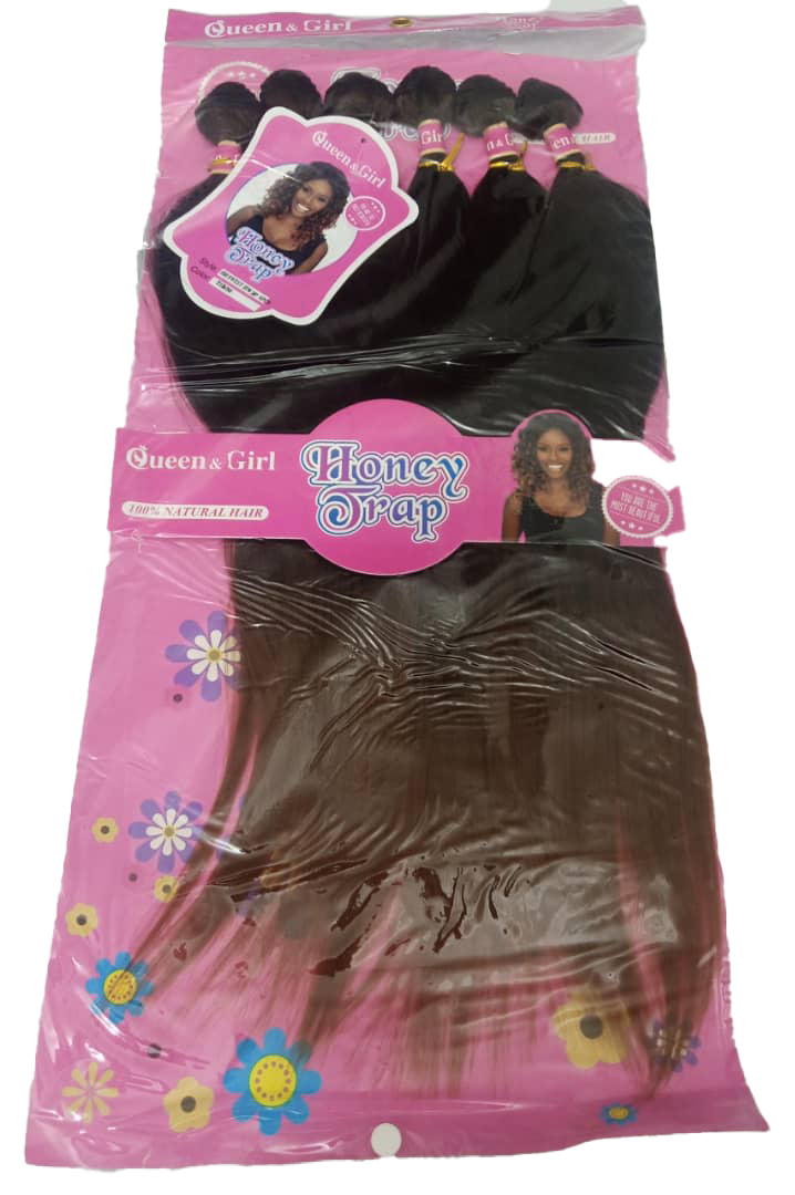 Honey Trap Mix Color Wavy Ends Weave-on Extension | CBG11a