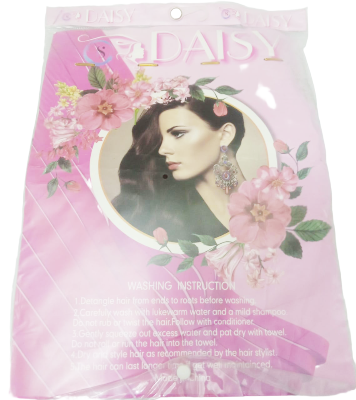 Daisy Natural Hair Feel Jerry Curls Hair Weave on Extension | CBG20a