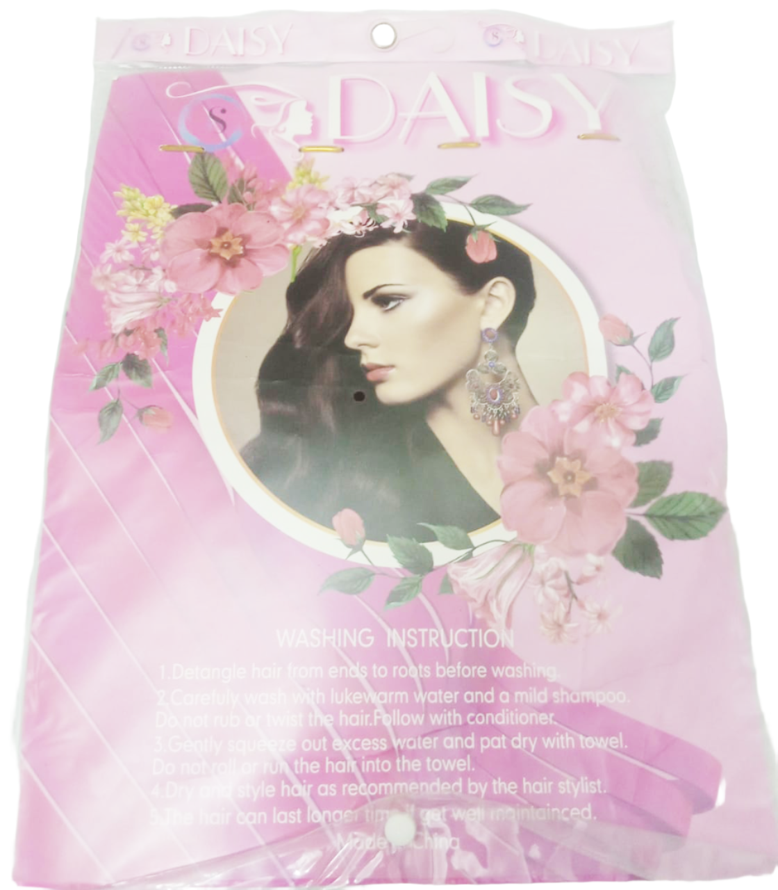 Daisy Natural Hair Feel Jerry Curls Hair Weave on Extension | CBG20c