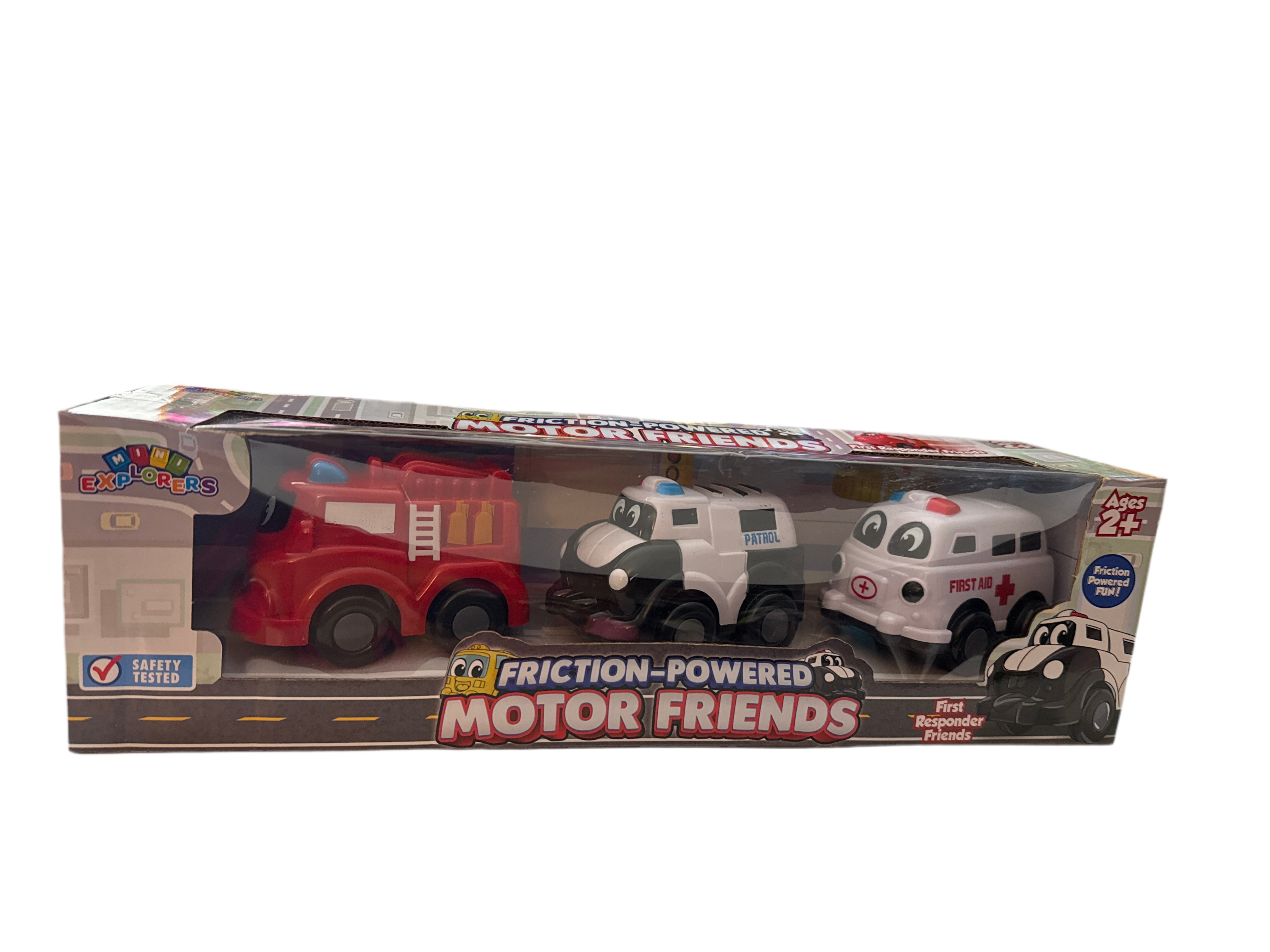 Bus Friends Friction Powered Motor Friends Toy Car | 2BLTN93XA