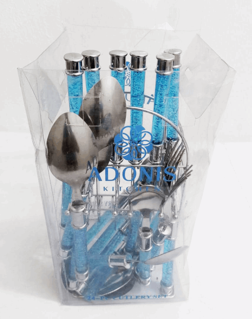Adonis 24-Piece Cutlery Set (Spoon, Fork & Knife)
