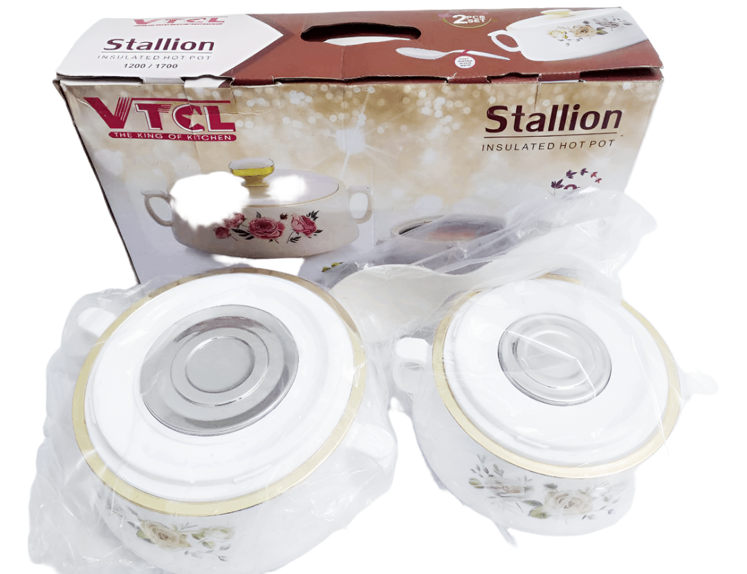 2in1 Stallion Hot Plate Set