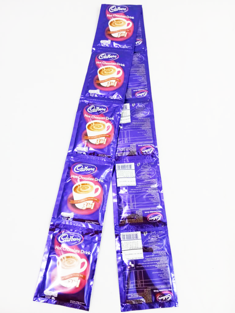 1 Roll Cadbury Hot Chocolate Drink 3in1, 10 Pieces Per Roll, 300g | CWT40a