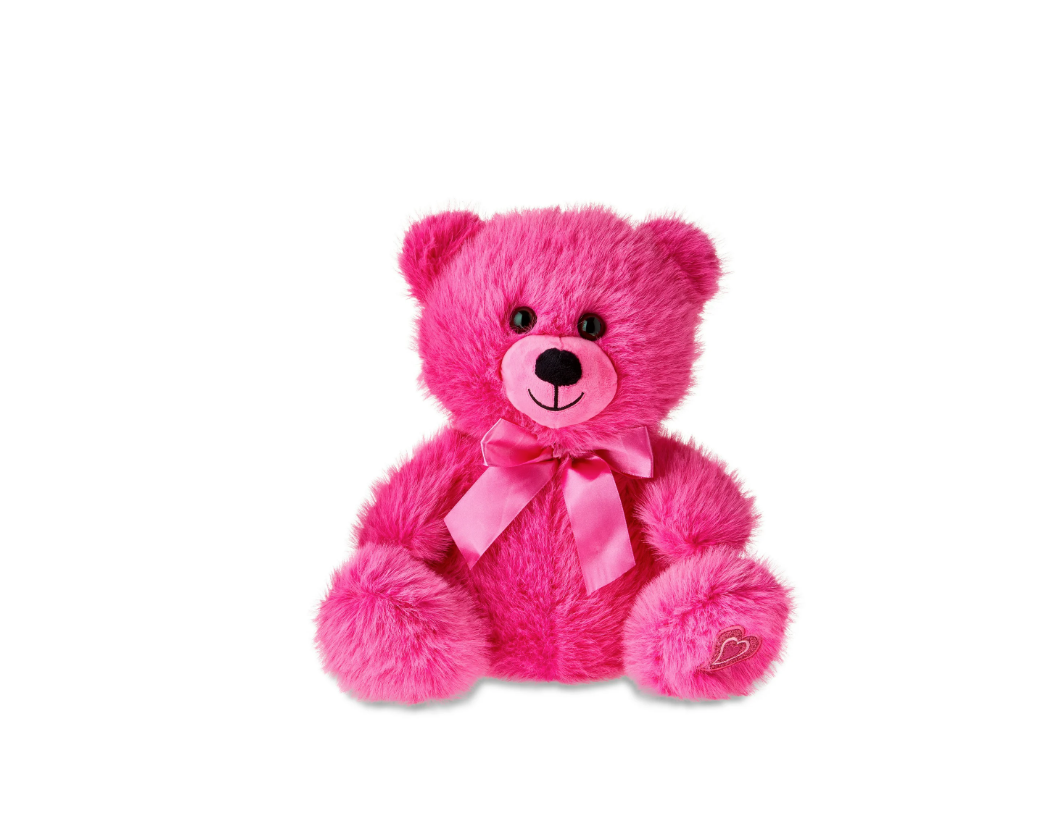 Candy Scented Bear Plush, 14 inch Pink Color | WTWL54XC
