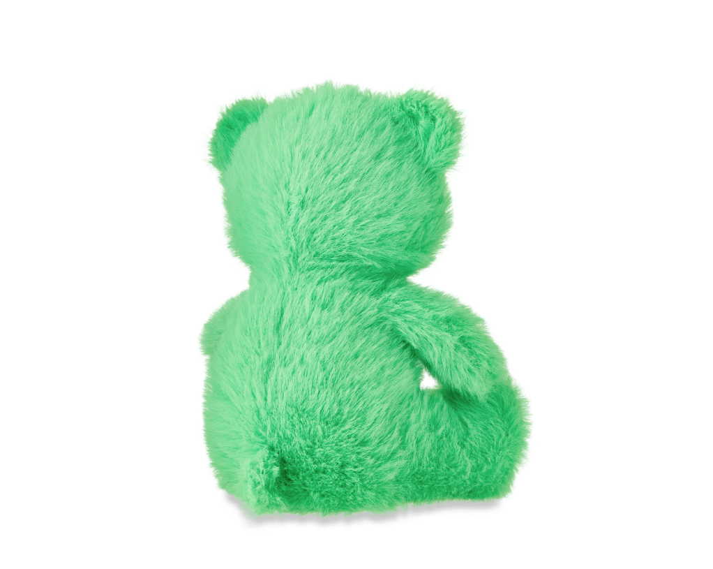 Candy Scented Blue Bear Plush, 14 inch, Green | WTWL54XA
