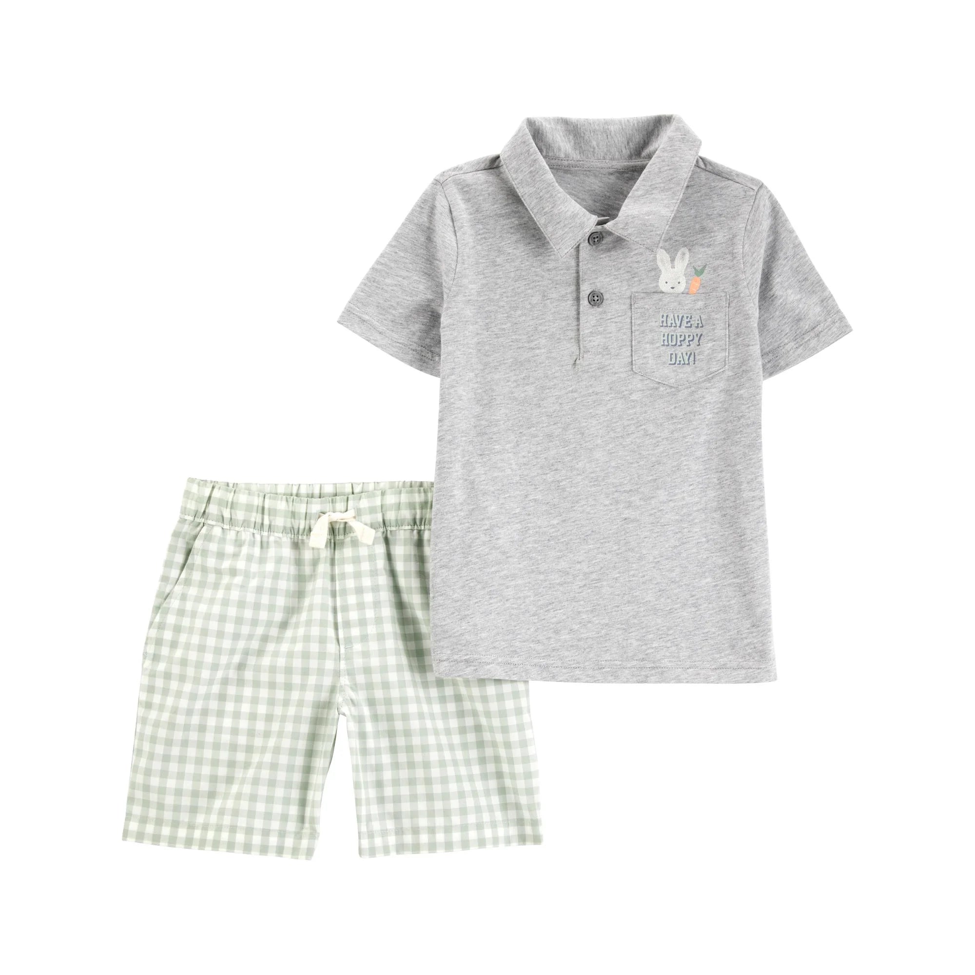 Carter's Child of Mine Baby and Toddler Boy Easter Outfit Set, 2-Piece, Sizes 12M-5T  | WTWL949XA