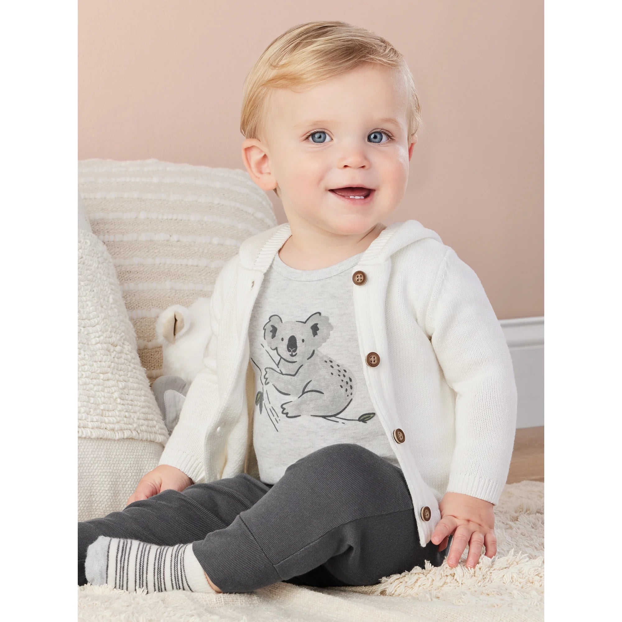 Carter's Child of Mine Baby Boy Bodysuits, 3-Pack, Sizes Preemie-18 Months |  WTWL415XA