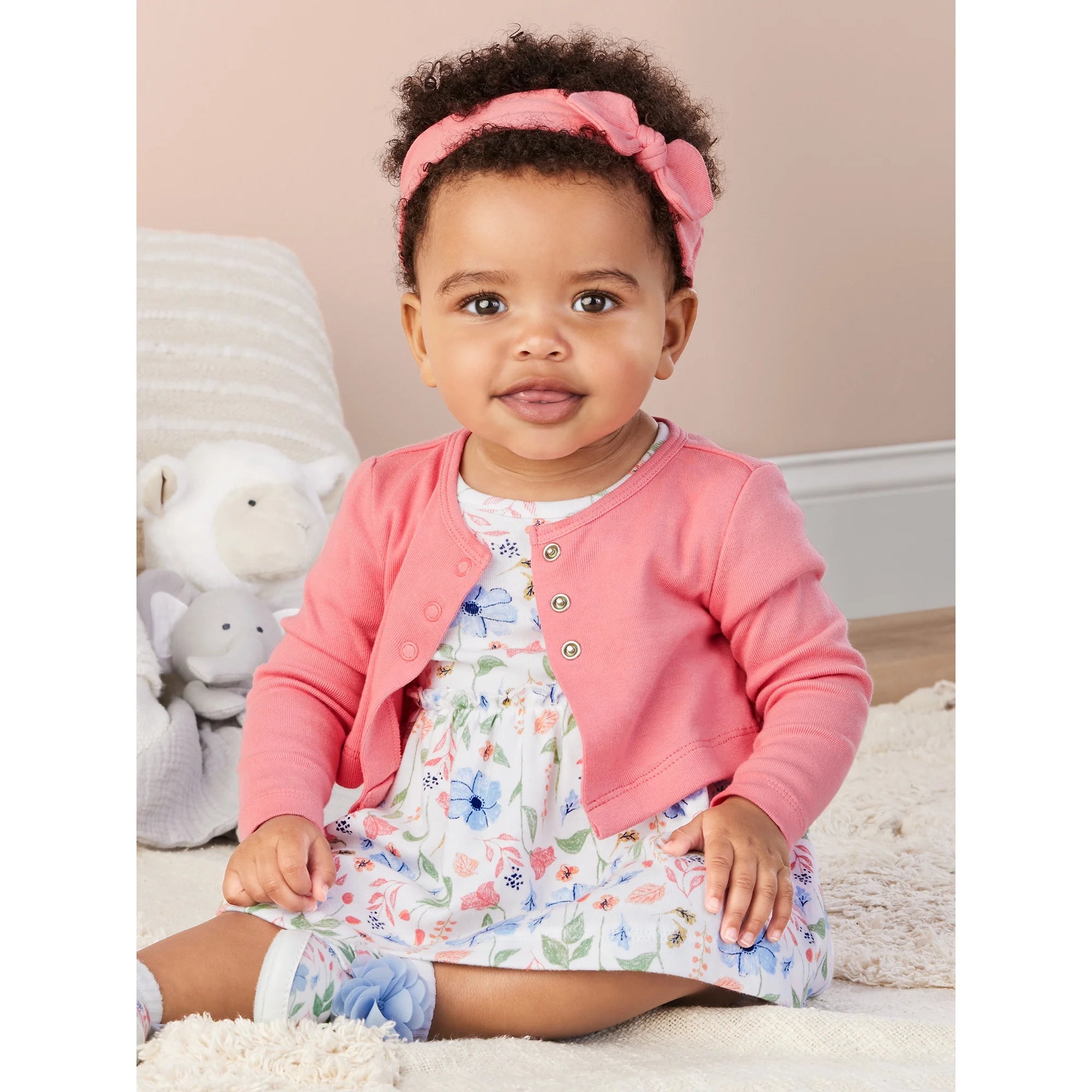 Carter's Child of Mine Baby Girl Dress Set, 3-Piece, Sizes Preemie-6/9 Months  | WTWL411XA