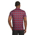 Chaps Golf Men's and Big Men's Classic Fit Short Sleeve Floral Printed Polo Shirt, Sizes S-5XL |   WTWL751XA