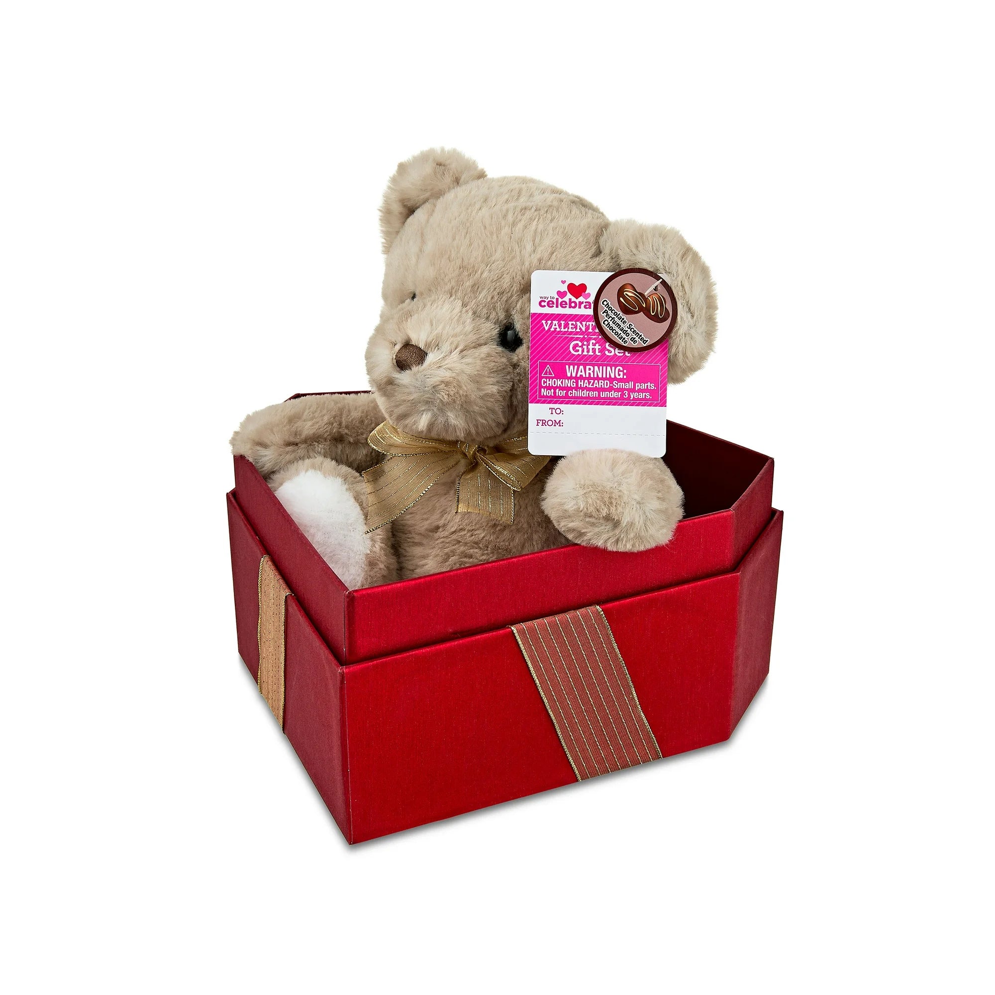 Chocolate-Scented Bear Gift Set, by Way To Celebrate |  WTWL335XA