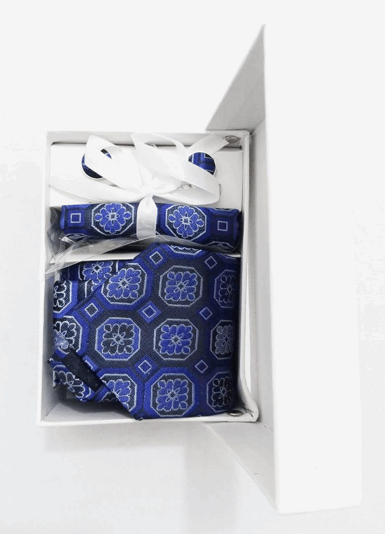 4-Piece Designer Cup Tie Set | DLB10a