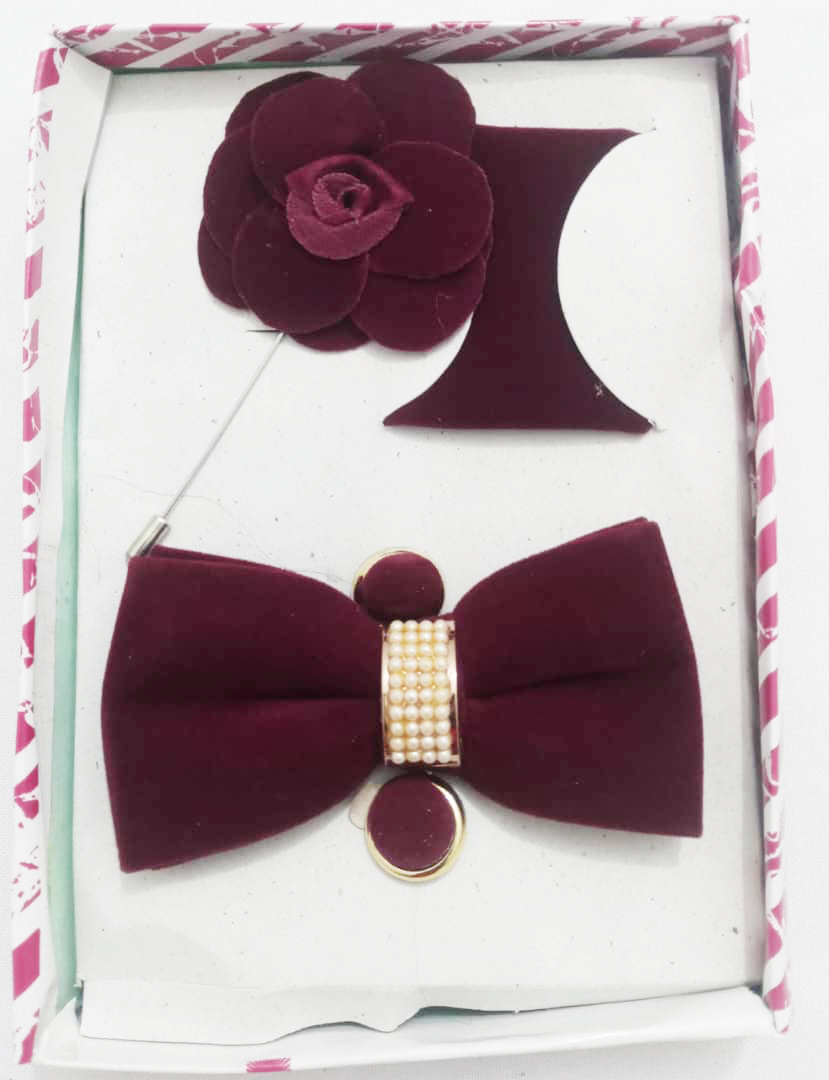 Elegant Butterfly Matching Tie Set | DLB113c
