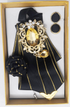 3-Piece Designer Barrister Bowtie Set | DLB116a