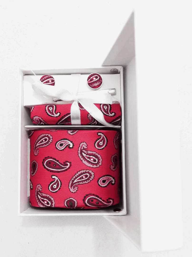 4-Piece Designer Cup Tie Set | DLB14a