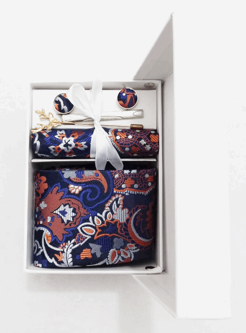 4-Piece Designer Cup Tie Set | DLB15a