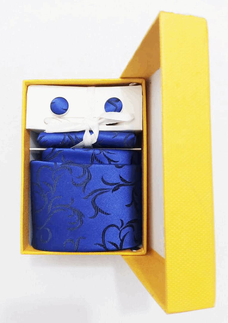 4-Piece Designer Cup Tie Set | DLB16a