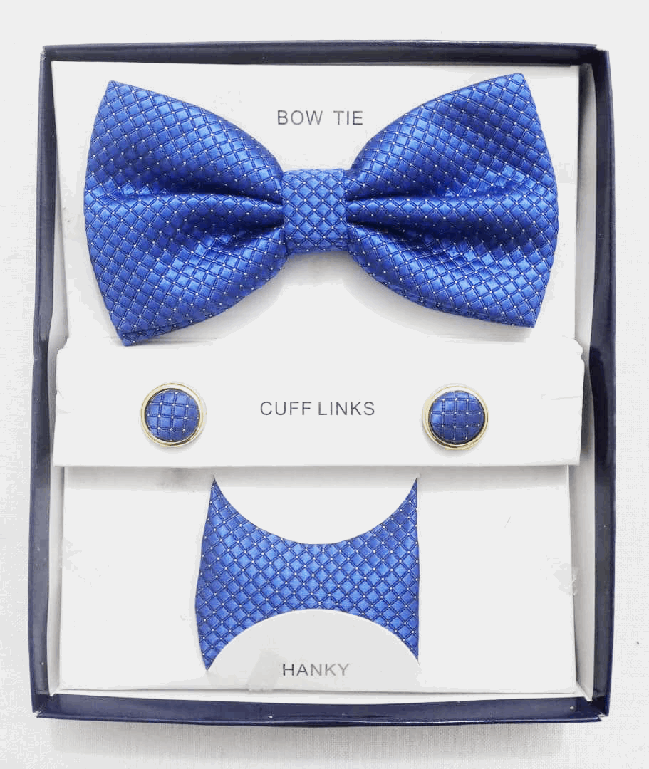 3-Piece Designer Bow Tie Set | DLB30a