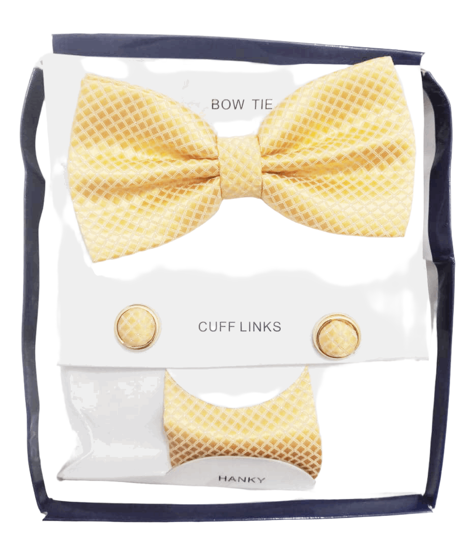 3-Piece Designer Bow Tie Set | DLB36a