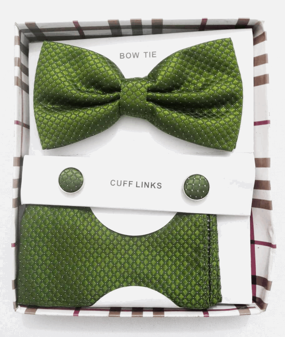 3-Piece Designer Bow Tie Set | DLB39a