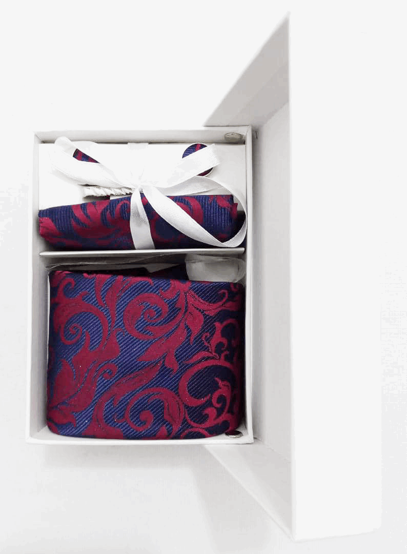 4-Piece Designer Cup Tie Set | DLB5a