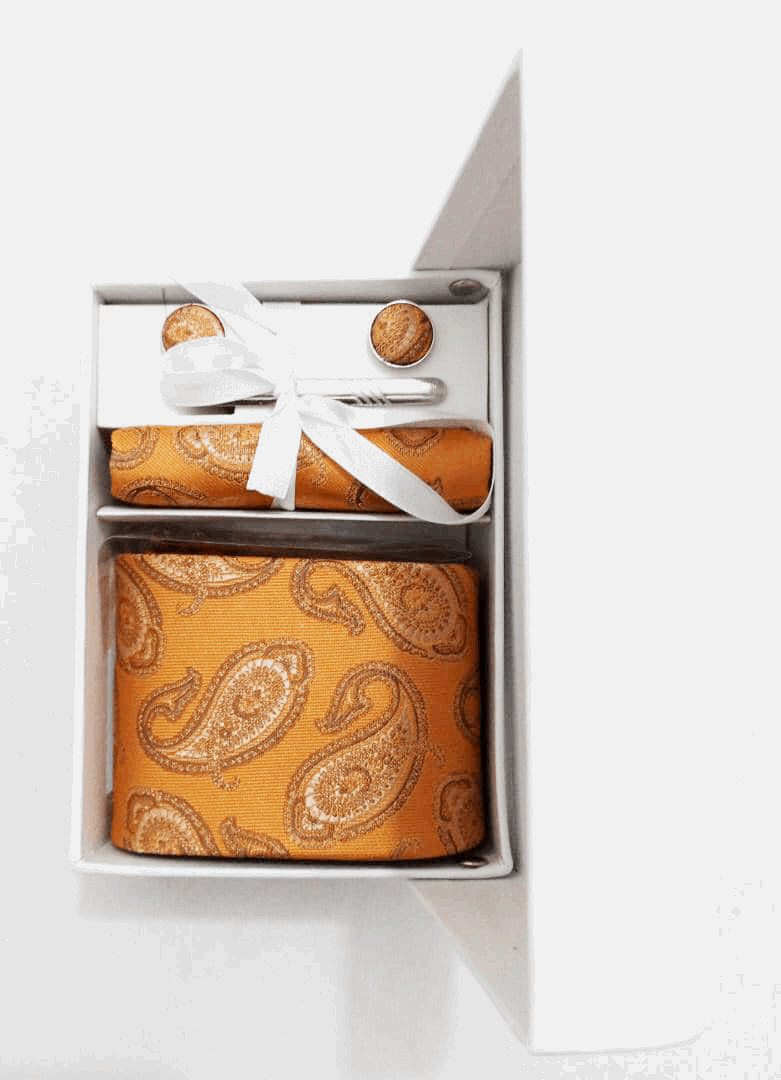 4-Piece Designer Cup Tie Set | DLB9a