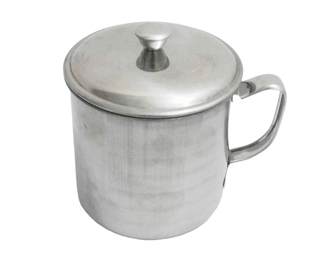 11CM Stainless Cup with Cover