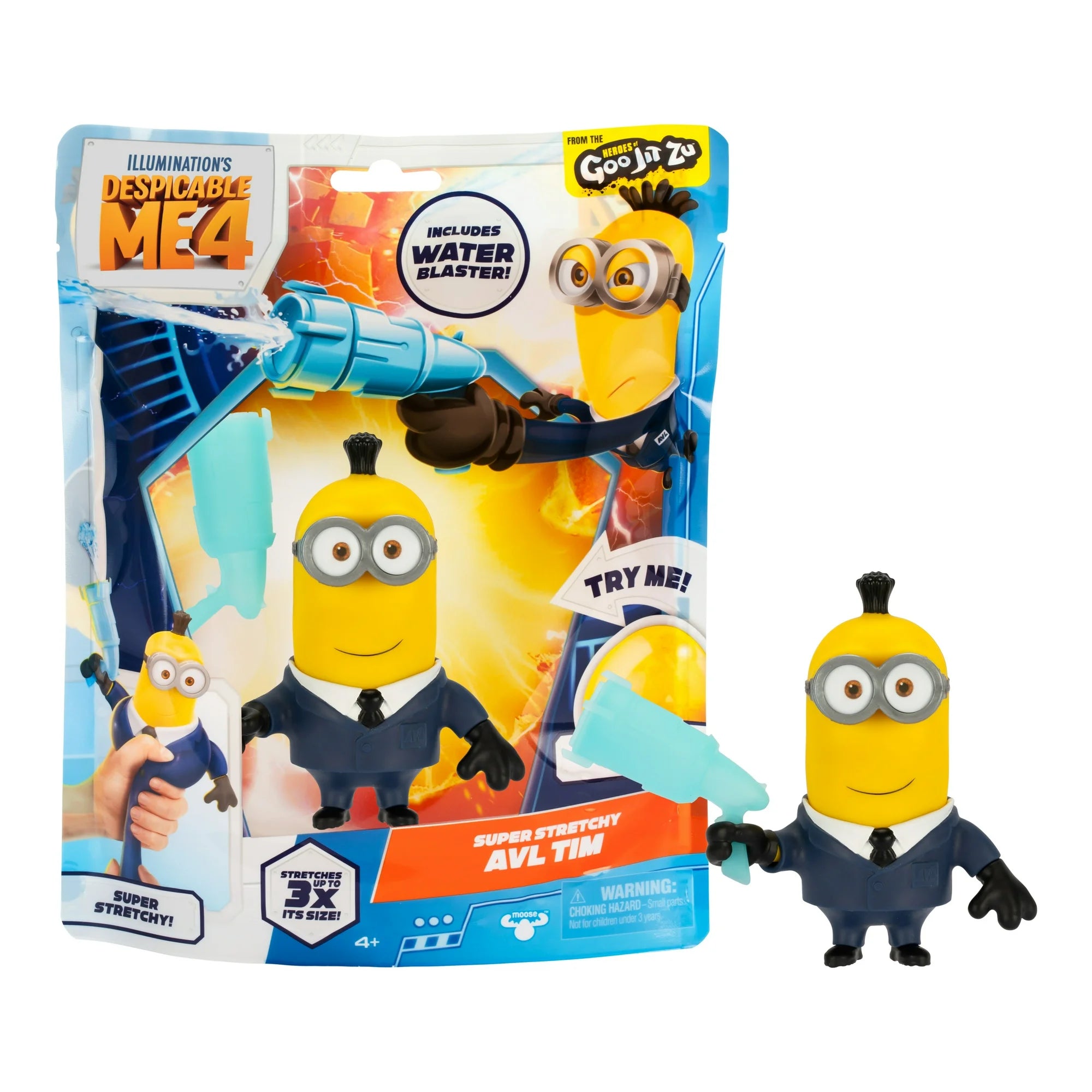 Despicable Me Compatible Child Action Figure, ABS Yellow, 3.23 x 3.31 x 5.20 Inches,   |  WTWL994XA