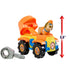 Disney Junior Pupstruction Tank’s Dump Truck 3-piece Figure and Vehicle Set, Orange, Dog, Kids Toys for Ages 3 up | WTWL463XA