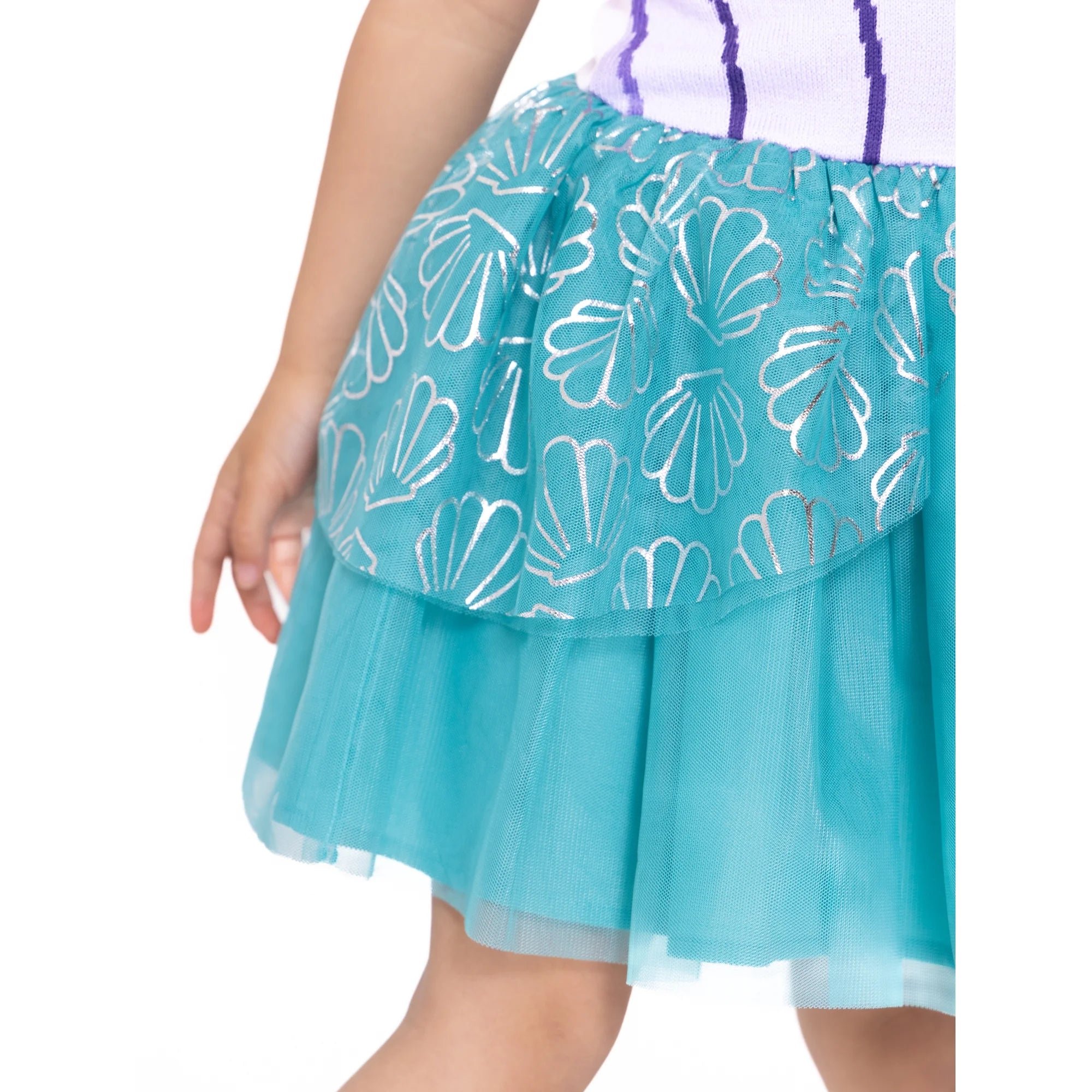 Disney Princess Toddler Girl Ariel Cosplay Dress, Sizes 12M-5T | WTWL374XA