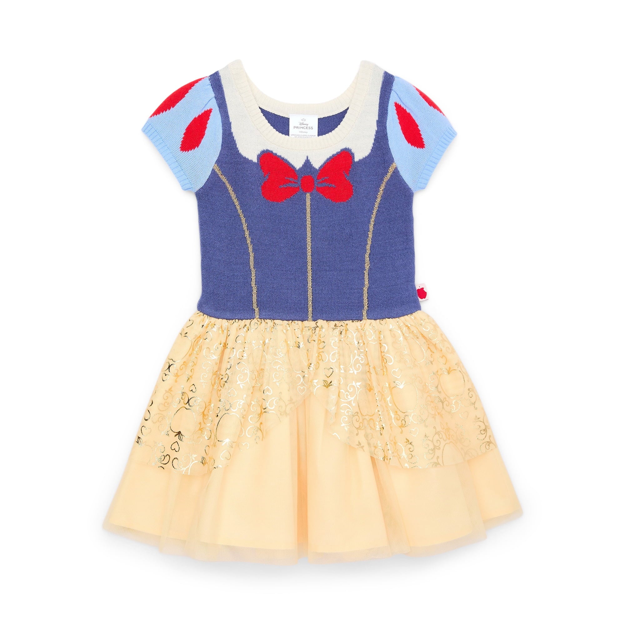 Disney Princess Toddler Girl Cosplay Snow White Dress, Sizes 12 Months - 5T | WTWL375XA