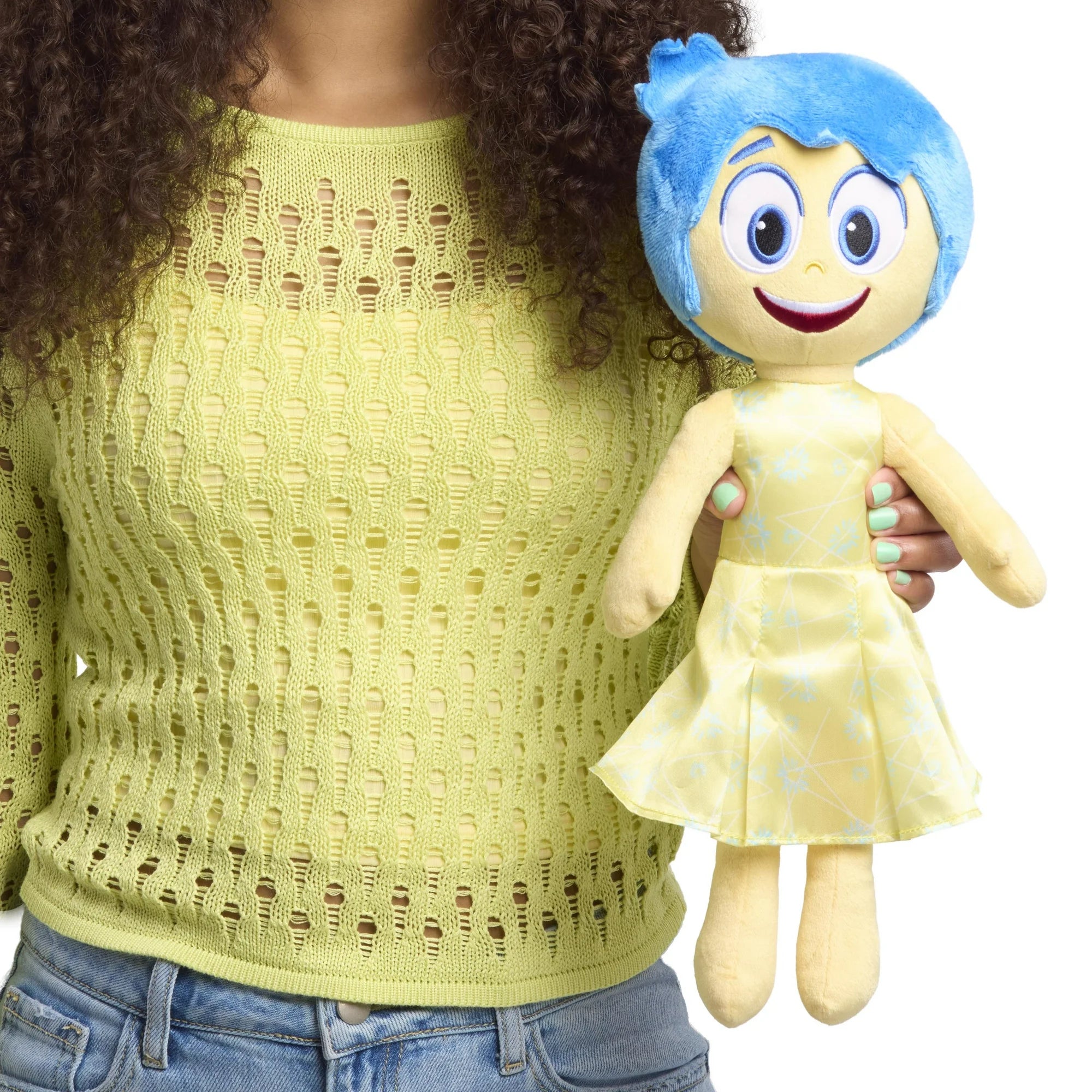 Disney and Pixar Inside Out 2 Large Plush Joy, Polyester, Kids Toy |  WTWL343XA