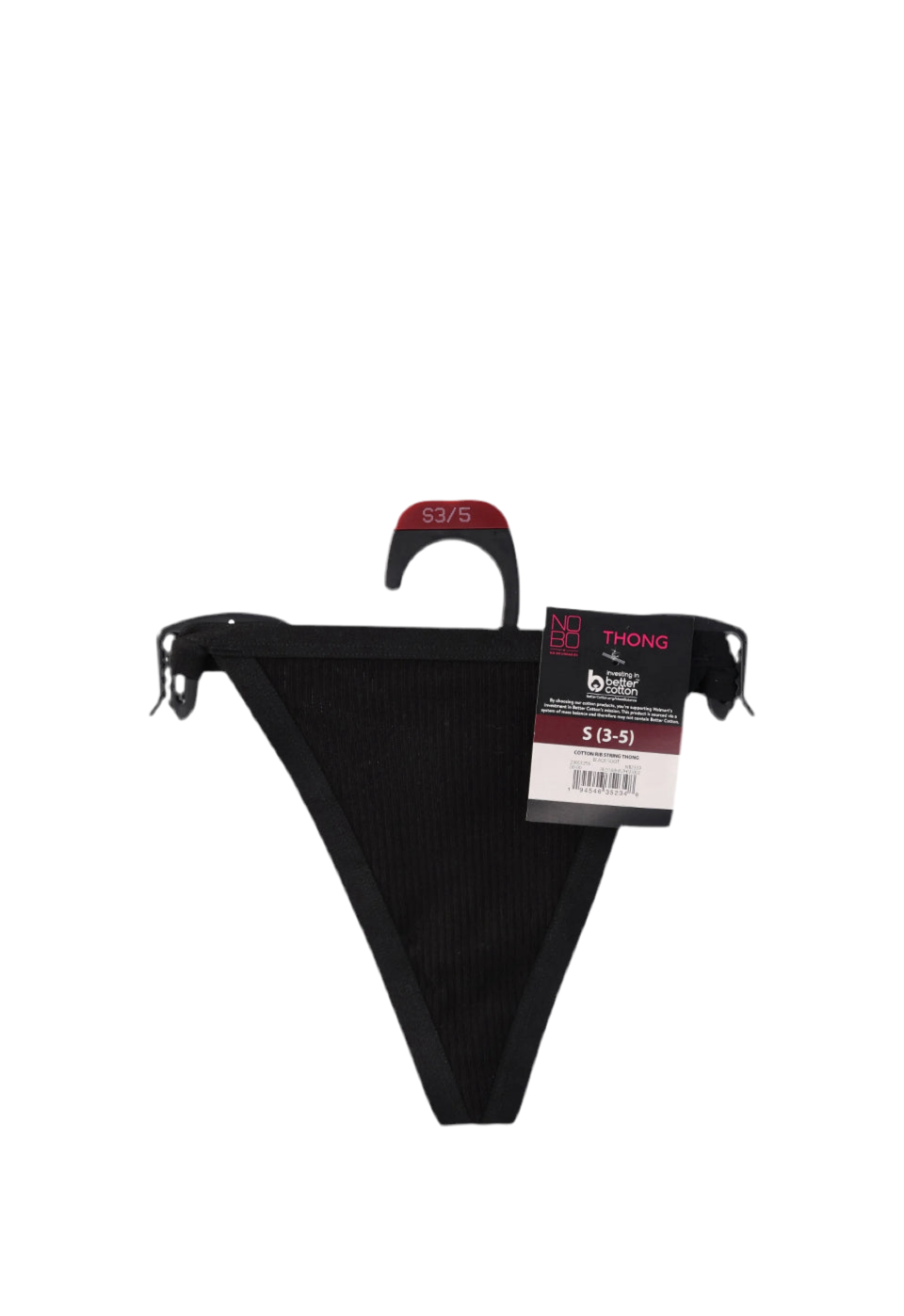 No Boundaries Cotton String Thong Panties, Women's and Women's Plus | WTWL539XA